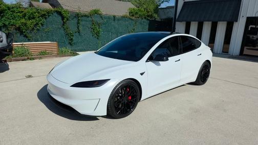 White 2024 Tesla Model 3 Performance