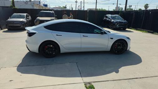 White 2024 Tesla Model 3 Performance