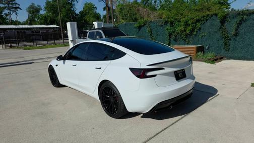 White 2024 Tesla Model 3 Performance