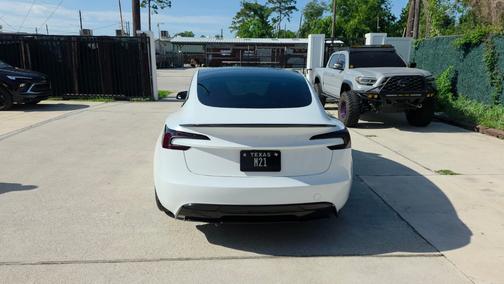 White 2024 Tesla Model 3 Performance