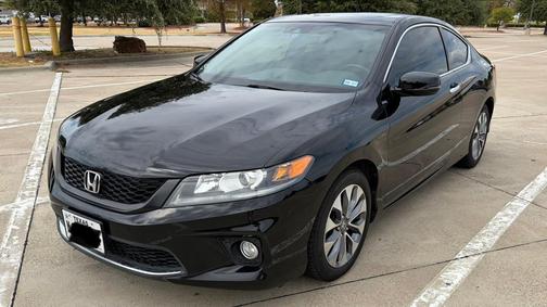 Black 2013 Honda Accord EX-L