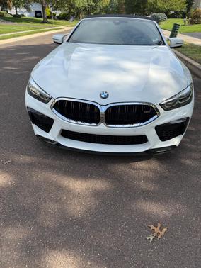 White 2020 BMW M8 AWD