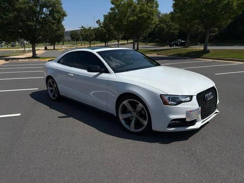 White 2015 Audi A5 2.0T Premium Plus