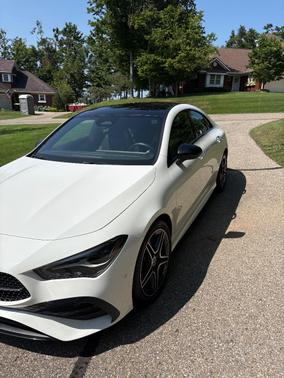 White 2024 Mercedes-Benz CLA 250 4MATIC