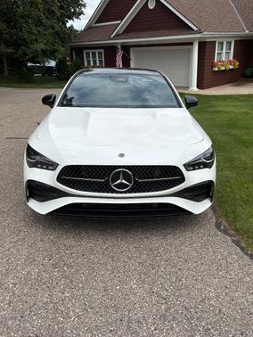 White 2024 Mercedes-Benz CLA 250 4MATIC