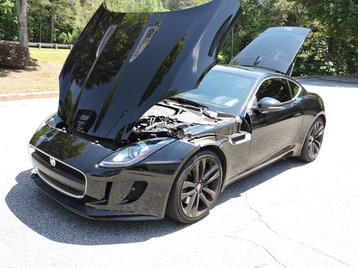 Black 2015 Jaguar F-TYPE Base