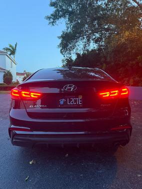 Black 2018 Hyundai ELANTRA Sport