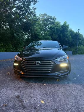 Black 2018 Hyundai ELANTRA Sport