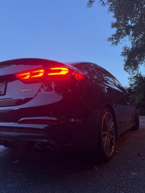 Black 2018 Hyundai ELANTRA Sport