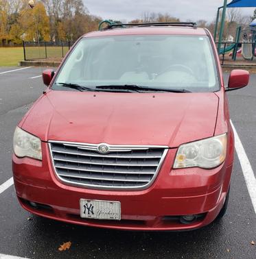 Red 2008 Chrysler Town & Country Touring