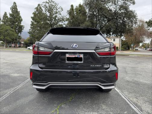 Black 2017 Lexus RX 450h F Sport