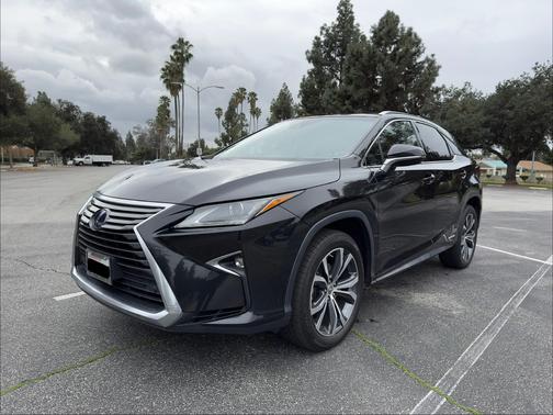 Black 2017 Lexus RX 450h F Sport