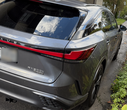 Gray 2023 Lexus RX 500h F SPORT PERFORMANCE