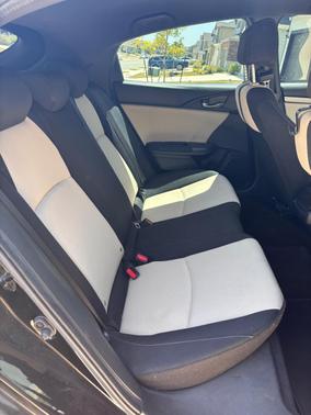 Black 2018 Honda Civic LX
