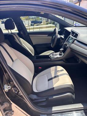 Black 2018 Honda Civic LX