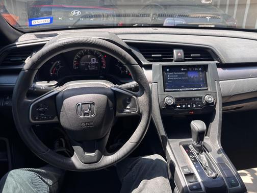 Black 2018 Honda Civic LX