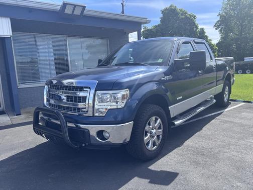 Blue 2013 Ford F-150 XLT