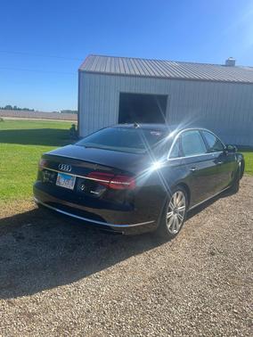 Black 2015 Audi A8 L 3.0T