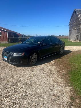 Black 2015 Audi A8 L 3.0T