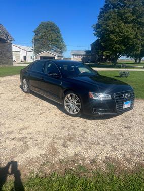 Black 2015 Audi A8 L 3.0T