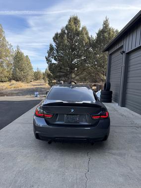 Gray 2015 BMW 435 i