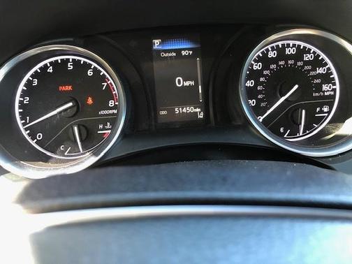 Blue 2018 Toyota Camry LE