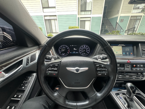 Gray 2016 Hyundai Genesis 3.8