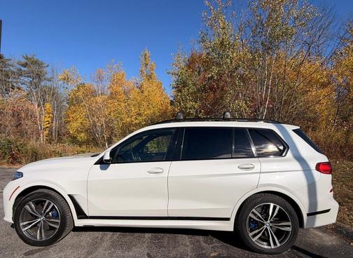 White 2020 BMW X7 M50i