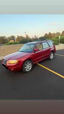 Red 2006 Subaru Forester 2.5 X
