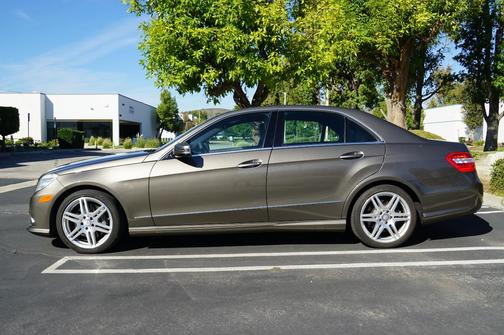 Gray 2010 Mercedes-Benz E-Class E 550