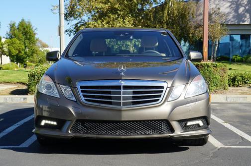 Gray 2010 Mercedes-Benz E-Class E 550