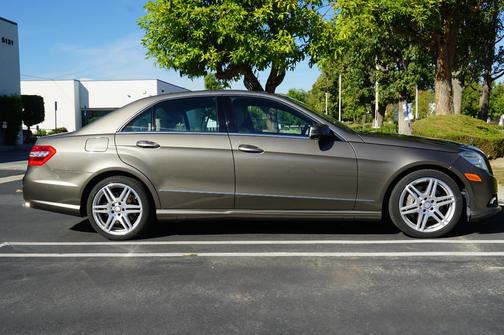 Gray 2010 Mercedes-Benz E-Class E 550