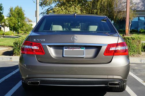 Gray 2010 Mercedes-Benz E-Class E 550