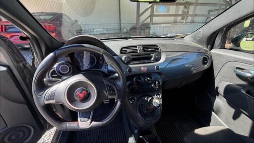 Gray 2013 FIAT 500 Abarth