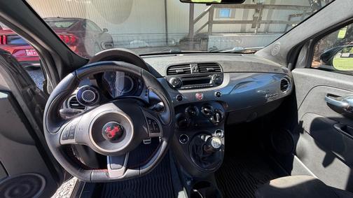 Gray 2013 FIAT 500 Abarth