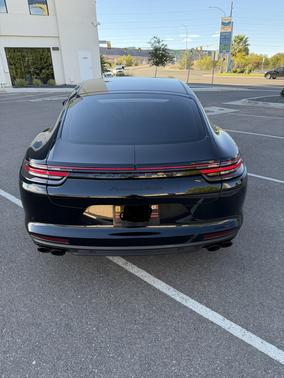 Black 2018 Porsche Panamera Panamera Turbo
