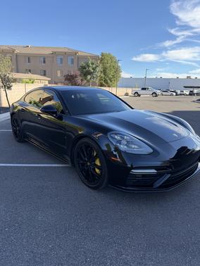 Black 2018 Porsche Panamera Panamera Turbo