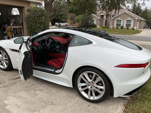 White 2017 Jaguar F-TYPE S