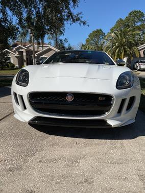 White 2017 Jaguar F-TYPE S