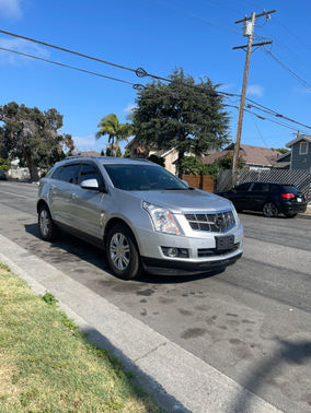 Silver 2010 Cadillac SRX Performance Collection