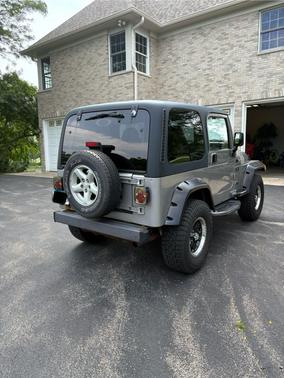 Silver 2002 Jeep Wrangler X