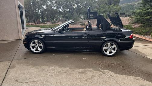 Black 2006 BMW 325 Ci