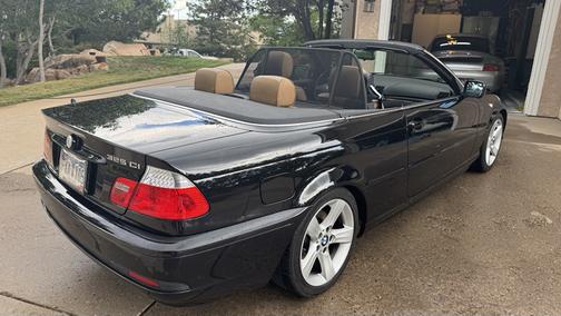 Black 2006 BMW 325 Ci