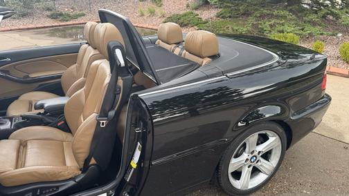 Black 2006 BMW 325 Ci