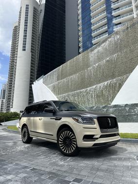 Beige 2021 Lincoln Navigator Black Label