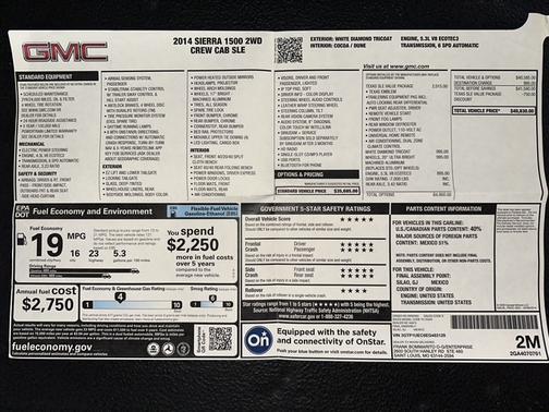 2014 GMC Sierra 1500 SLE