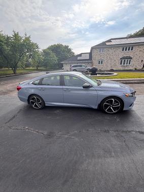 Gray 2022 Honda Accord Hybrid Sport