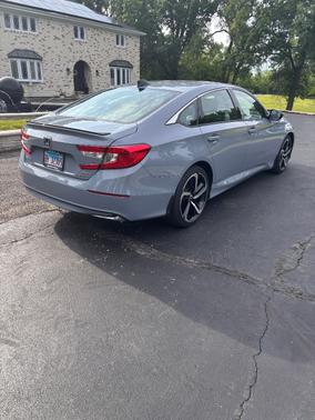 Gray 2022 Honda Accord Hybrid Sport