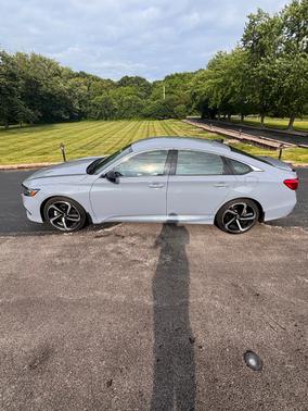 Gray 2022 Honda Accord Hybrid Sport