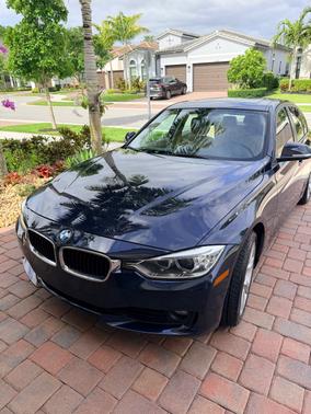 Blue 2013 BMW 335 i